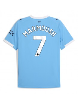 Billige Manchester City Omar Marmoush #7 Hjemmedrakt 2025-26 Kortermet